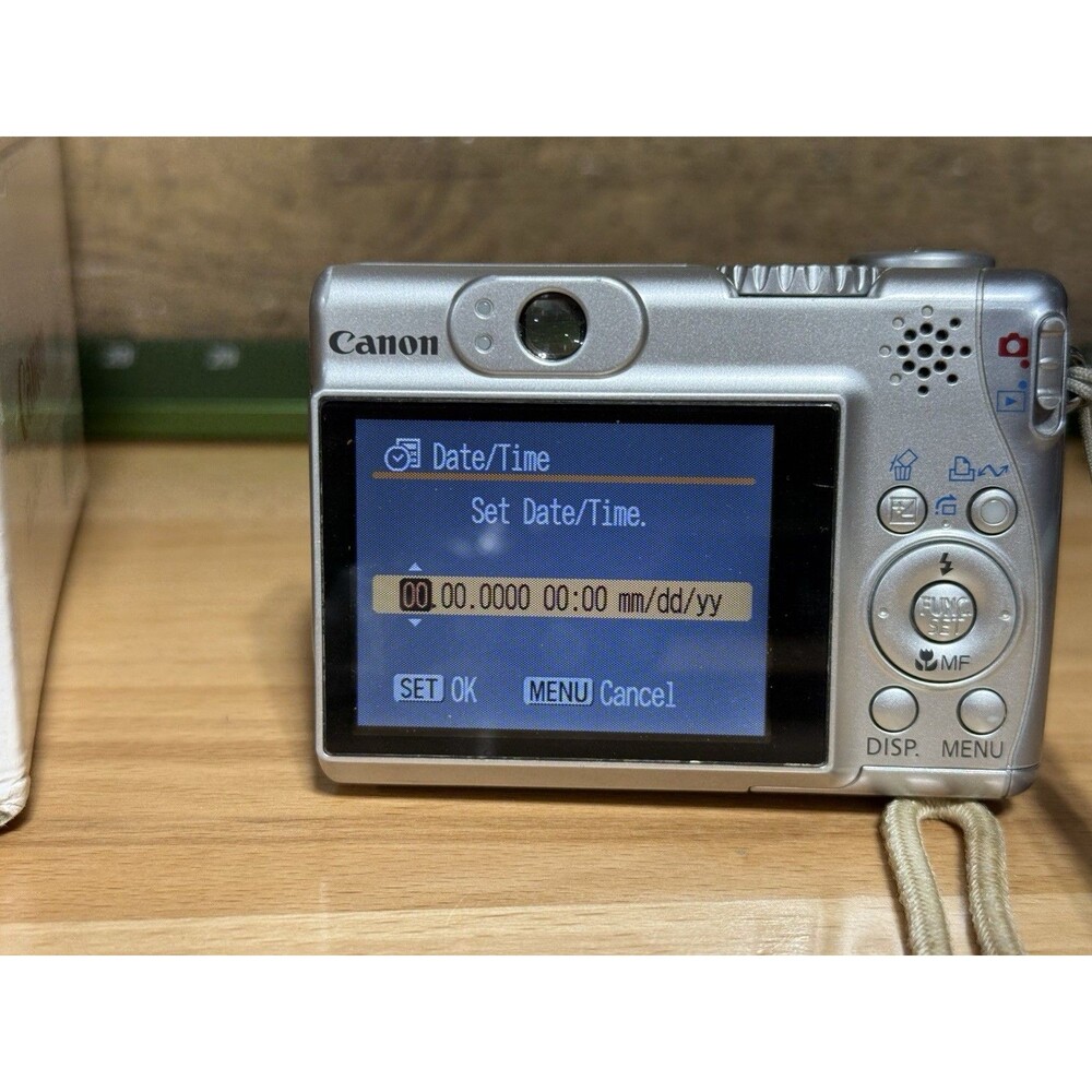 🔥Canon PowerShot A540 6MP Digital Camera 4x Zoom w/ Box SD Card Tested Working - Picture 14 of 16